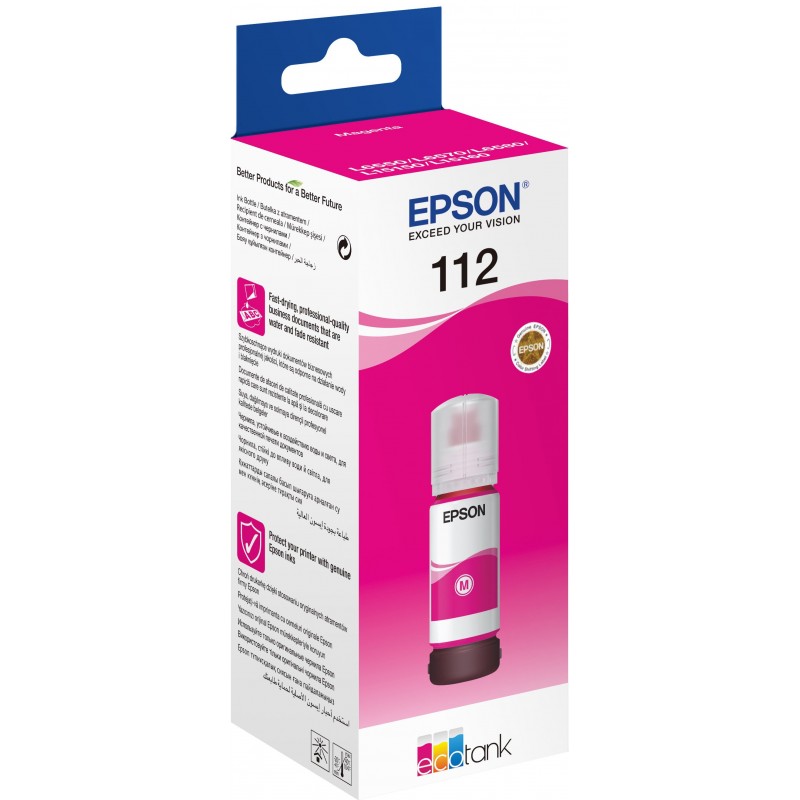 Epson 112 EcoTank bouteille d'encre liquide MAGENTA 70ml